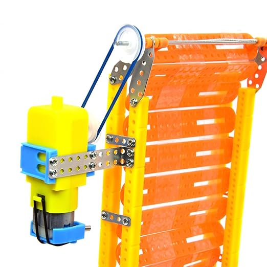 DIY Atorse Electric Rolling Shutter Door Sturdy Educational Toy for Kids Primary School