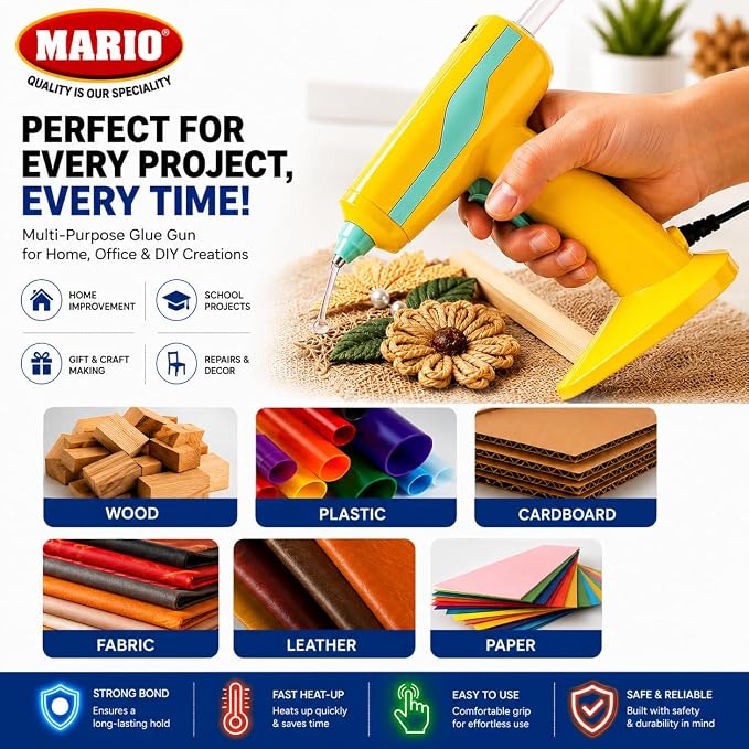Mario MI-212 Hot Melt Glue Gun 30 Watts