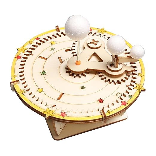 DIY Electric Solar System Model Educational Toy for Students