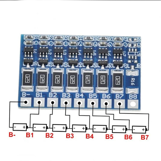 7S 25.9V 18650 Lithium Battery Equalizer Board