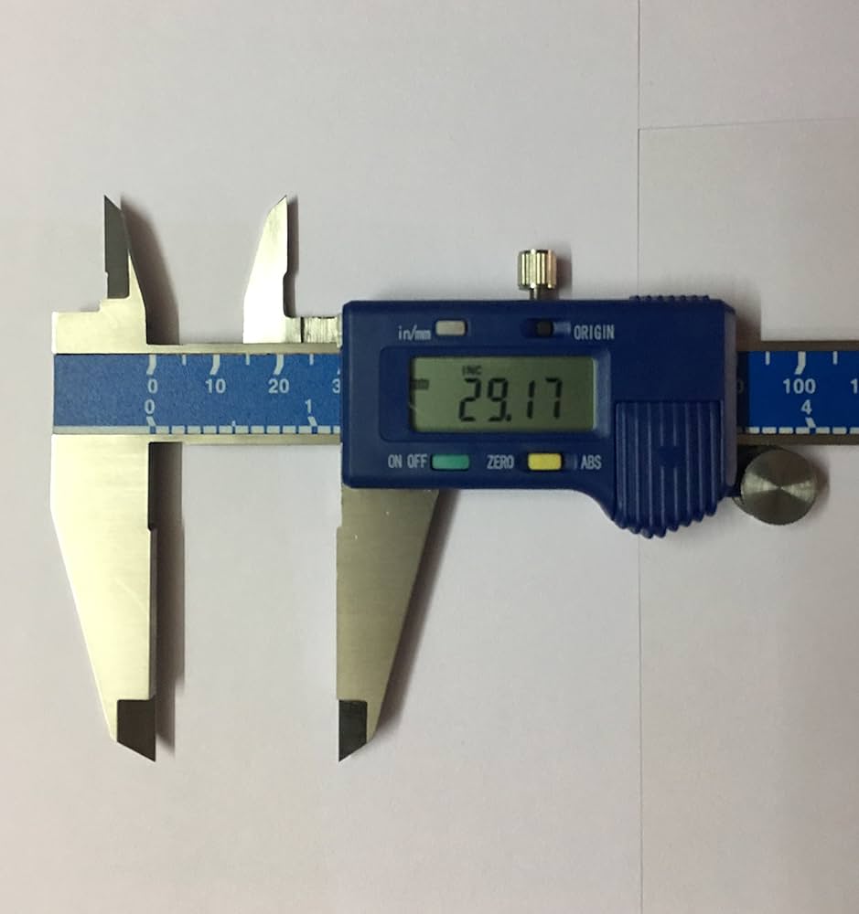 AQMEZZURE Digital Caliper 0-150Mm Stainless Steel with Calibration Certificate