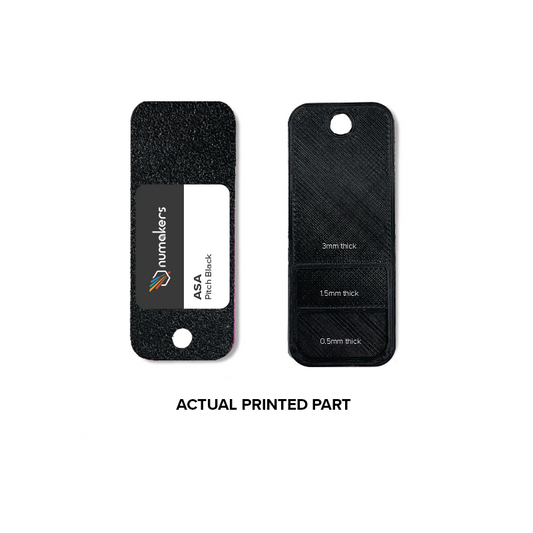 Numakers ASA Filament- Pitch Black - 1.75 mm / 1 kg