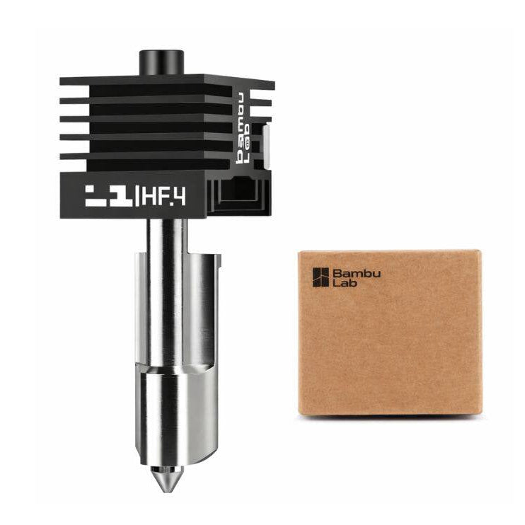 Bambu Lab High Flow Hotend with Hardened Steel Nozzle - 0.4 mm for H2/P2S/X2D (FAH063)