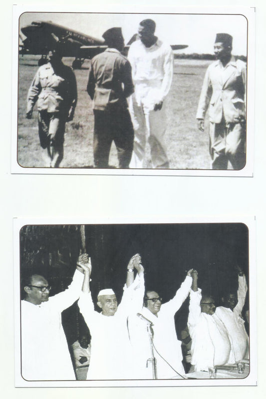 BIJU PATNAIK : THE MAN WITH A VISION FOR ODISHA (SET OF 16 PICTURE POST CARD)