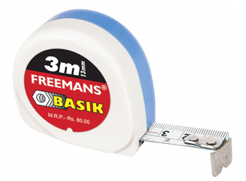 FREEMANS BK313 3m x 13mm Measuring Tape