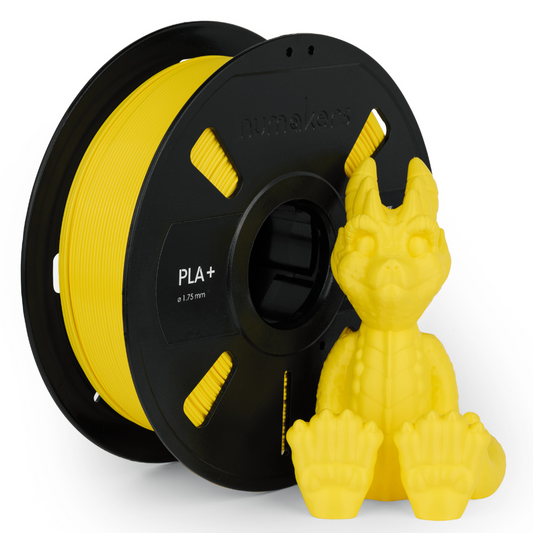 Numakers PLA+ Filament – Bahama Yellow – 1.75 mm / 1 kg
