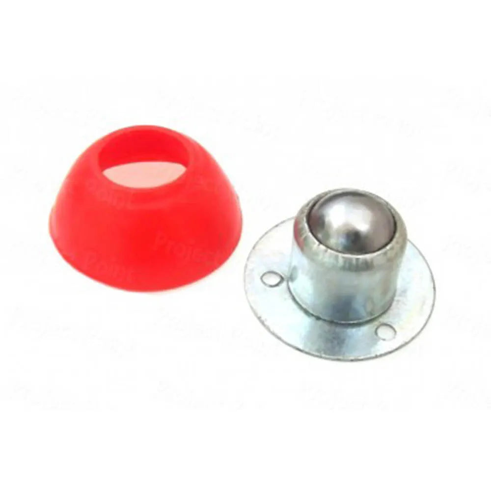 Metal Ball Caster Wheel- Red