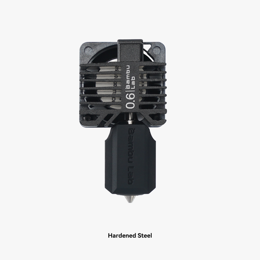 Bambu Lab Hotend with Hardened Steel Nozzle - 0.6 mm for P1P, P1S, X1C (FAH005-N-1)
