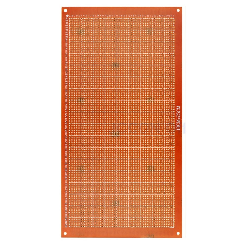 13x25 cm Single Sided Phenolic PCB Prototype Veroboard Dotted Zero PCB 10x5 inch