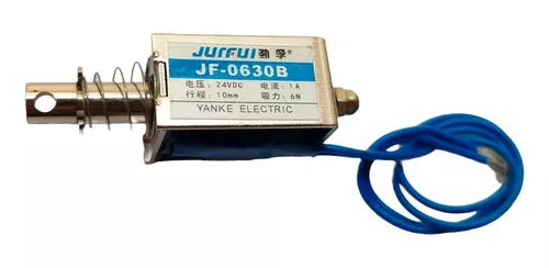JF-0630B DC 12V 2A 10mm 6N Push-Pull Solenoid Electromagnet