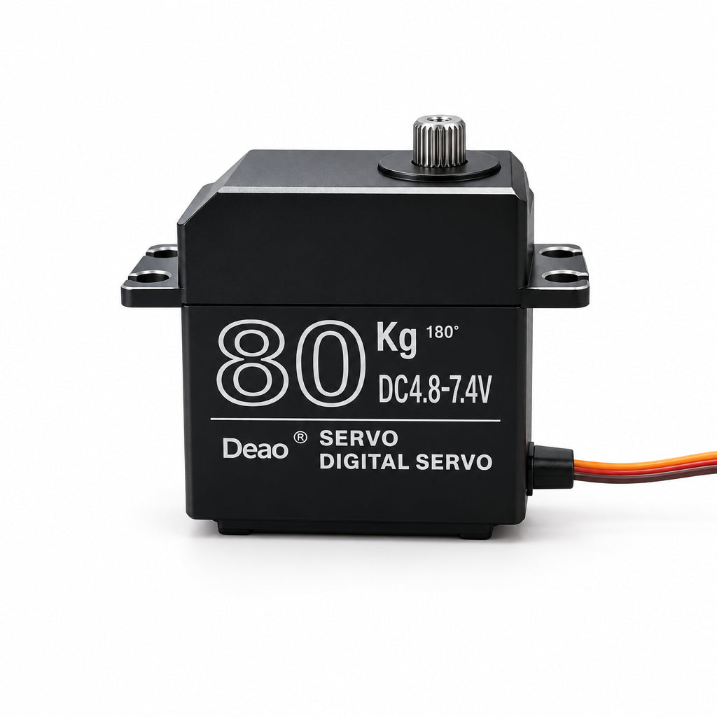 Deao 80kg 180 degree 4.8v-7.4v High Torque Digital Servo Motor
