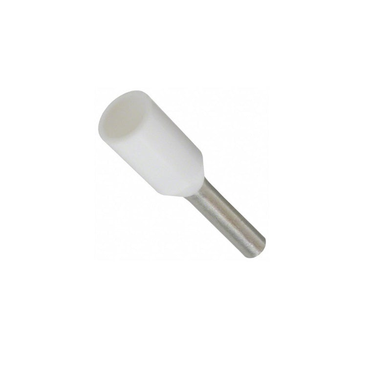 E0508 White 0.5 sqr mm Wire Ferrule Terminal Cable Lugs