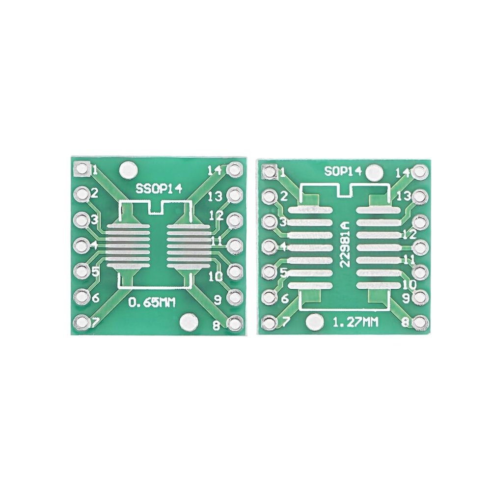 Elepak EP37 SMD to DIP Adapter PCB Pak SOP/SSOP/TSOP 50 Pcs 7 Types