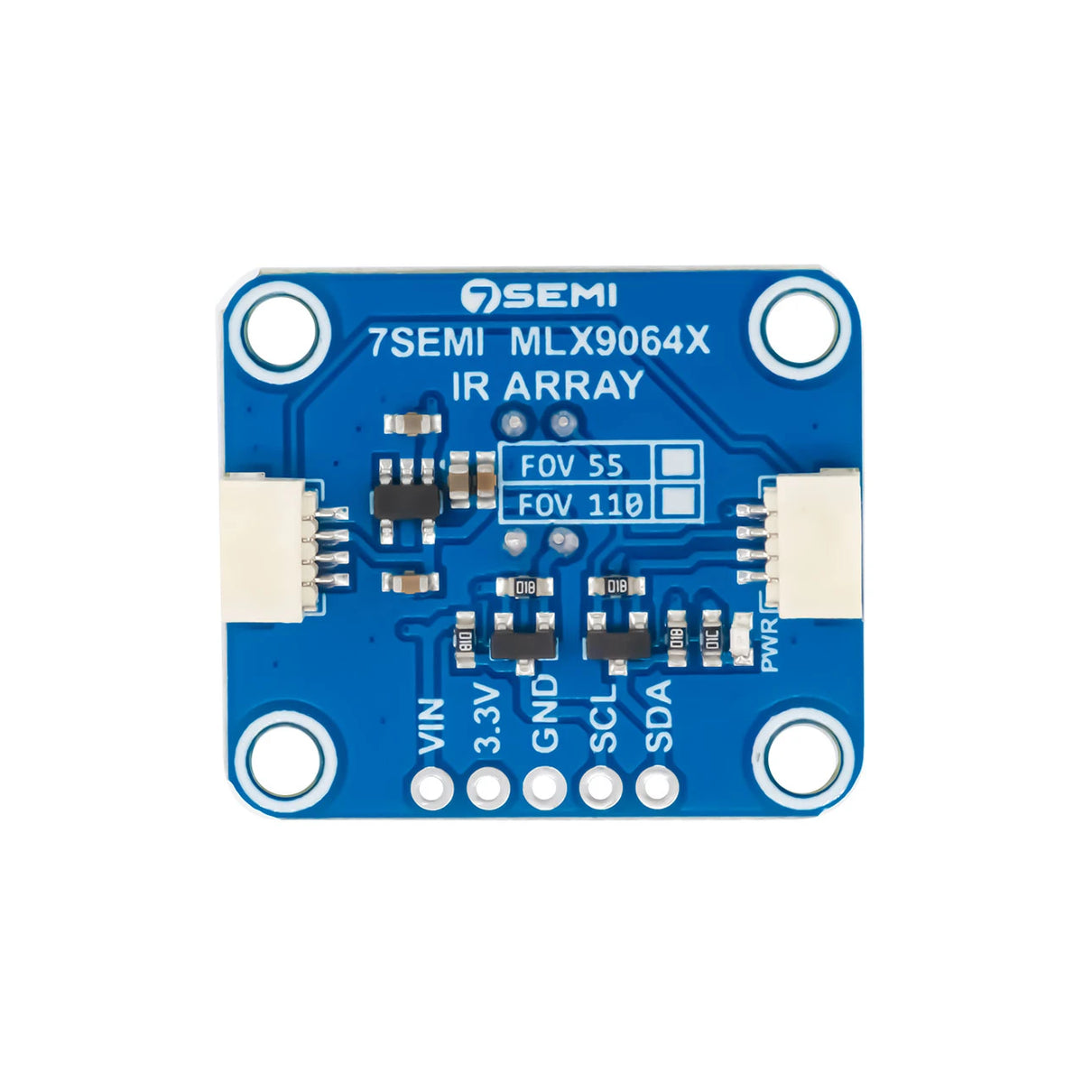 7Semi MLX90640 IR Thermal Camera Breakout 110 FOV I2C