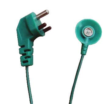 ESD Safe Anti Static Grounding Cord With 3-Pin Plug