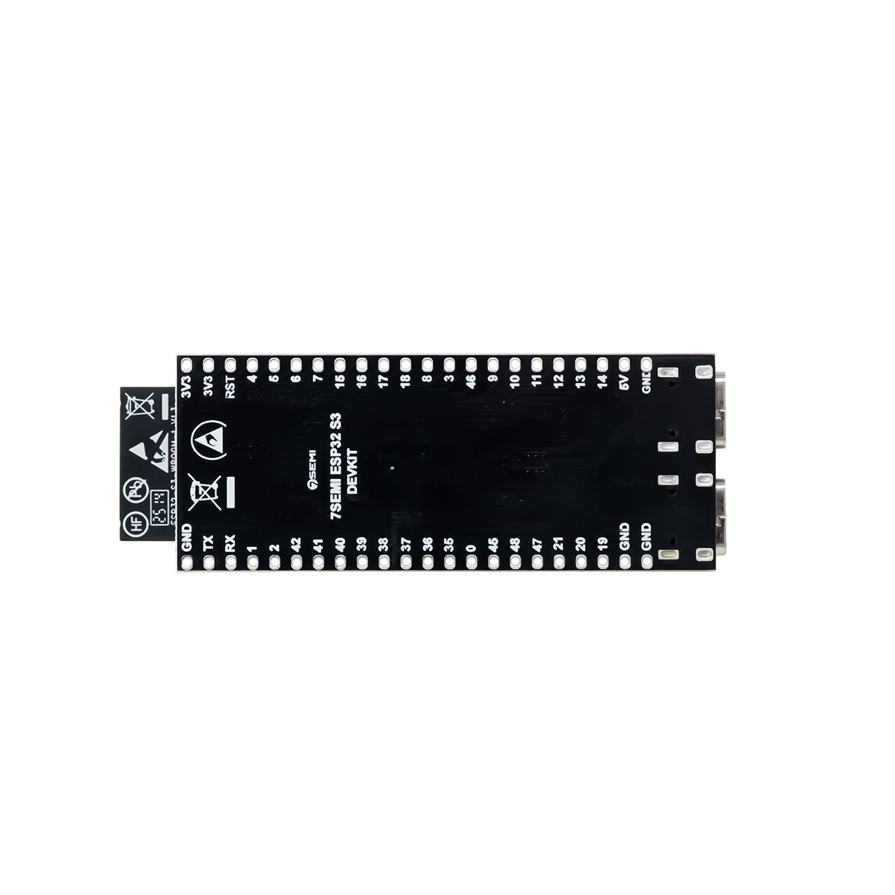 7Semi ESP32-S3-Dev-BoardC-1-N16R8 WiFi, Bluetooth, 16MB Flash, 8MB SRAM