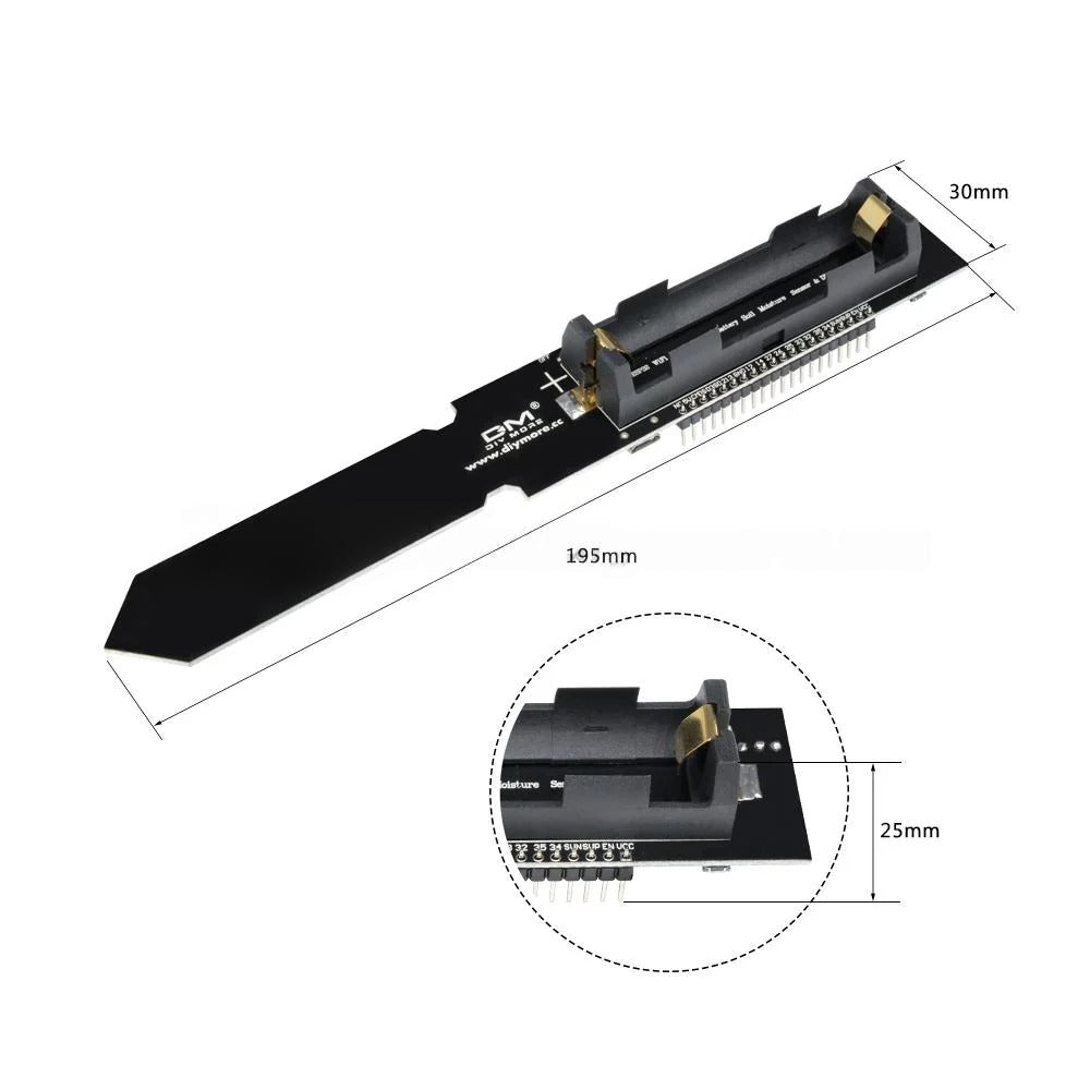 ESP32 DHT11 CP2104 WIFI Bluetooth Soil Temperature Humidity Sensor for Arduino 18650 Battery Shield