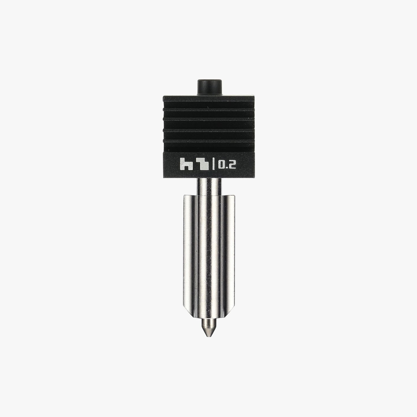 Bambu Lab Hotend with Stainless Steel Nozzle - 0.2 mm for H2/P2S/X2D (FAH059)