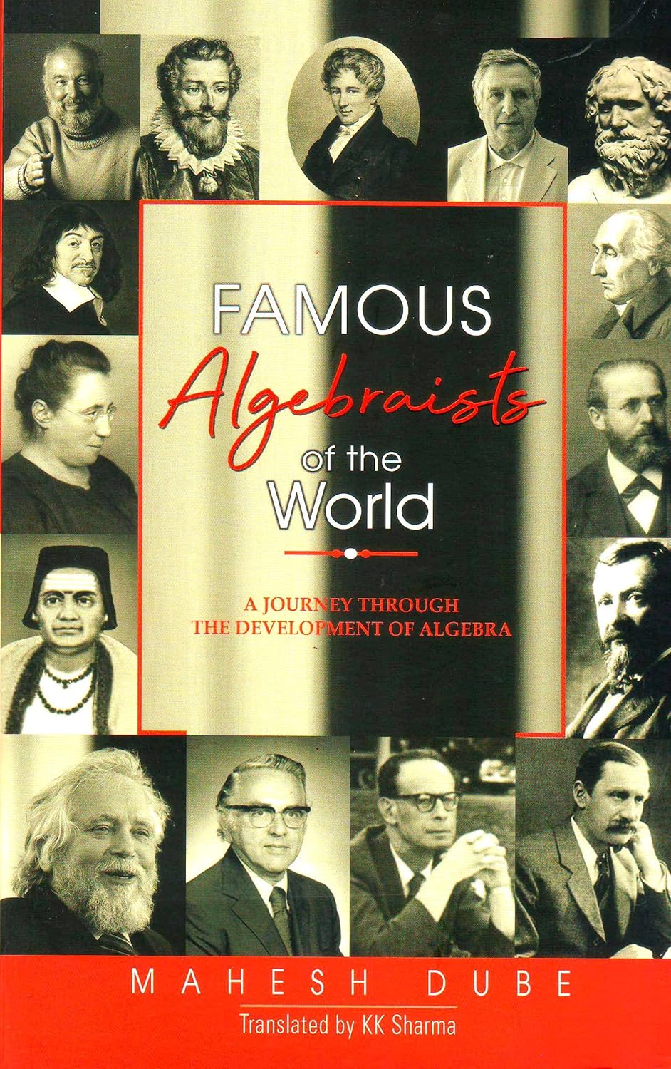 FAMOUS ALGEBRAISTS OF THE WORLD : A JOURNEY THROUGH THE DEVELOPMENT OF ALGEBRA BY MAHESH DUBE (PAPERBACK) OLD BOOK