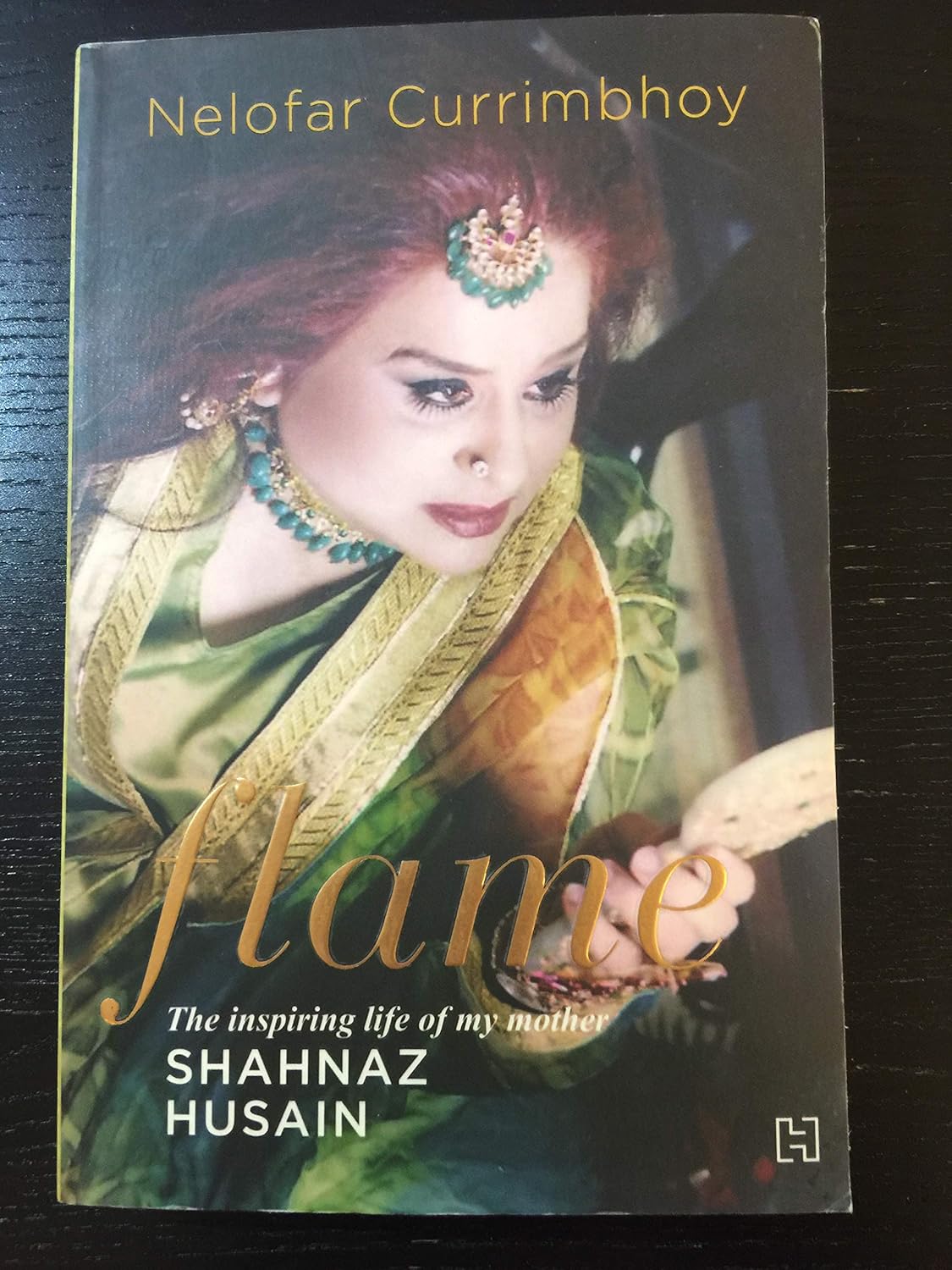 FLAME : THE STORY OF MY MOTHER BY SHAHNAZ HUSAIN (HARDCOVER) OLD BOOK
