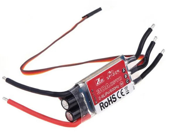 ZTW Spider Series 30A OPTO Multi-Rotor ESC 2~6S (SimonK Firmware)
