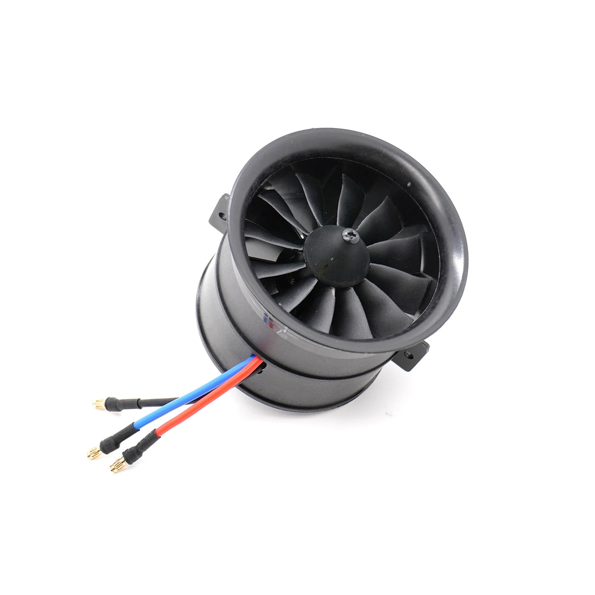 YSIDO 2842-3450kv-4s 70mm RC EDF Motor Duct Fan 12-Blades with 2S-7S 80A ESC Brushless Power for RC JET Aircraft Airplane EDF Plane Parts