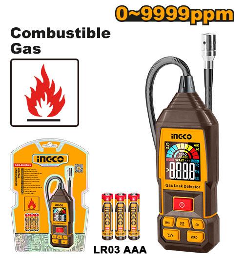 Ingco HETGA031 Digital Gas Indicators with LCD Display 0-9999PPM