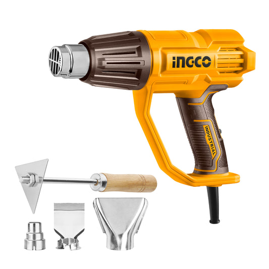 INGCO HG200078 Heat Gun 2000W with Nozzles