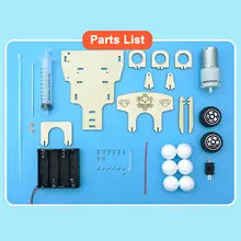 DIY Interesting Handicraft Air Cannon Primary School Physics Air Compression Science Experiment (D-18)