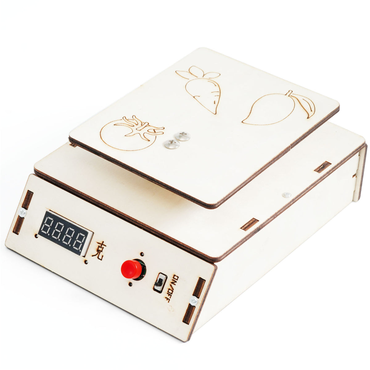 DIY ELECTRONIC SCALE Electric Experiment Kit Wooden Assemble (A-46 )