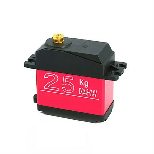 Deao 25kg Servo - 180° High Torque Digital Servo Waterproof Metal Gear