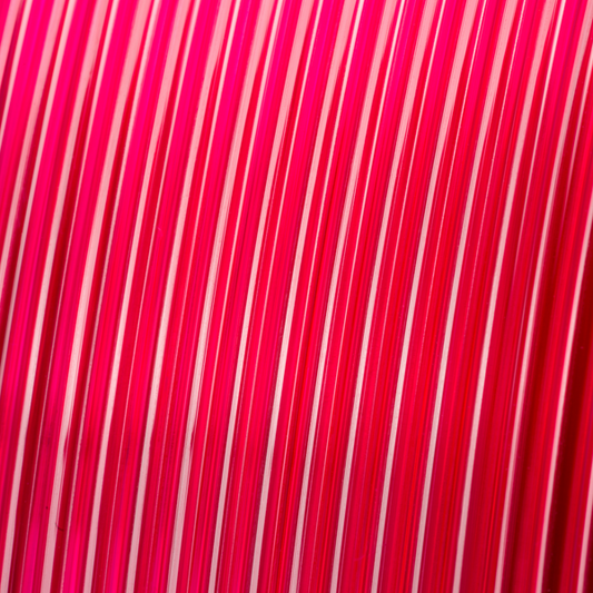 Numakers PETG Translucent Filament – Hot Pink – 1.75 mm / 1 kg