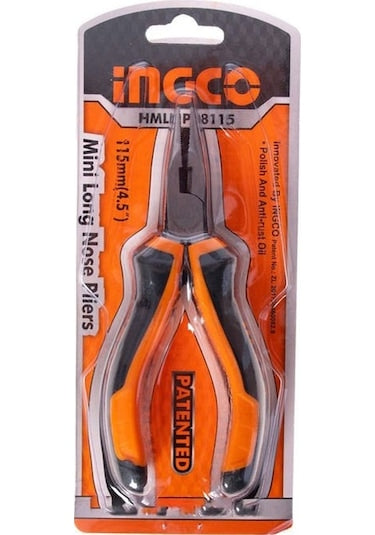 INGCO HMLNP08115 Mini Long Nose Pliers (115mm / 4.5")