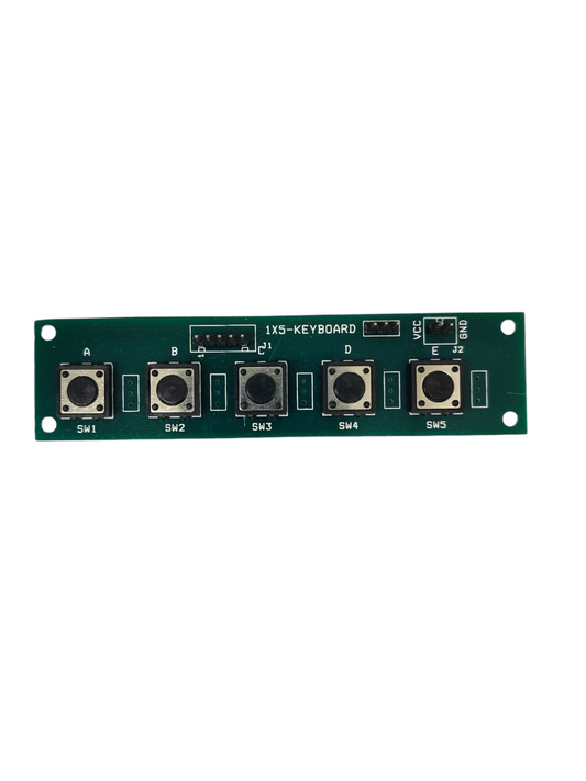 1 x 5 Keypad Switch