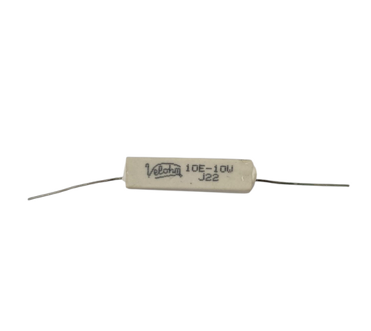 10 ohm 10 Watt Fusible Ceramic Cement Power Resistor 5% Tolerance