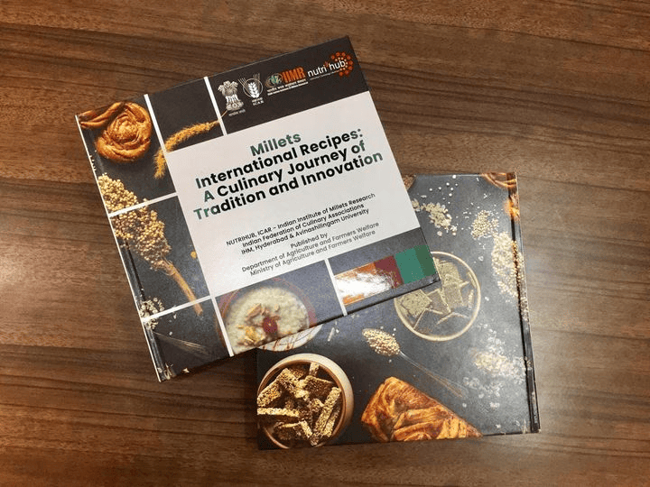 MILLETS INTERNATIONAL RECIPES : A CULINARY JOURNEY OF TRADITION INNOVATION BY DEPARTMENT OF AGRICULTURE AND FARMERS WELFARE MINISTRY OF AGRICULTURE AND FARMERS WELFARE (HARDCOVER)