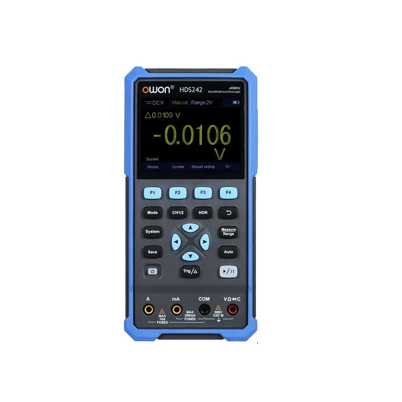 OWON HDS242 Handheld Digital Oscilloscope Bandwidth: 40 MHz, Dual Channel