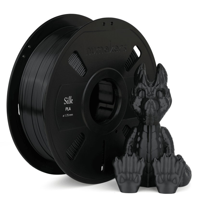 Numakers PLA Silk Filament – Obsidian Night – 1.75 mm / 1 kg