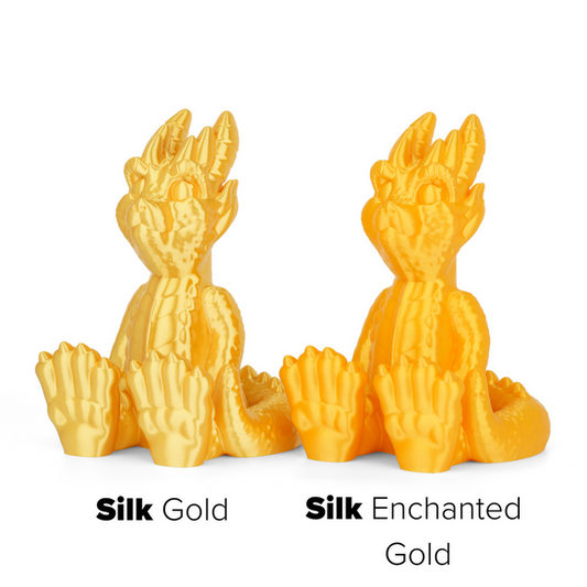 Numakers PLA Silk Filament – Enchanted Gold – 1.75 mm / 1 kg