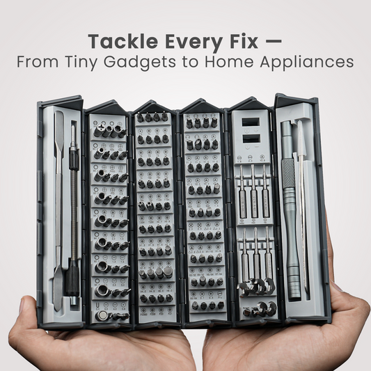 Portronics POR 3097 Bit Box 2, 128-in-1 Screwdriver Kit