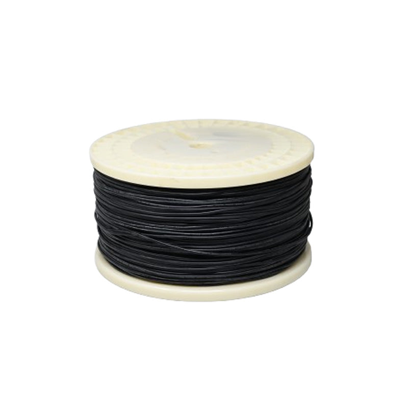 14 AWG Single Core Silicone Wire Black Ultra High Quality Super Flexible - 1 Meter