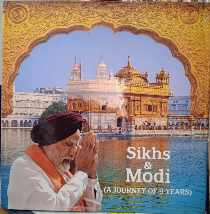 Sikhs & Modi (A Journey of 9 Years) by Dr. Prabhleen Singh book cover