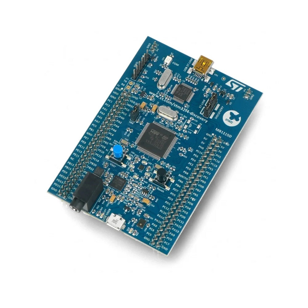 STMICROELECTRONICS Development Board, STM32F411VE MCU, On-Board ST-LINK/V2, MEMS Sensors, Eight LED’s