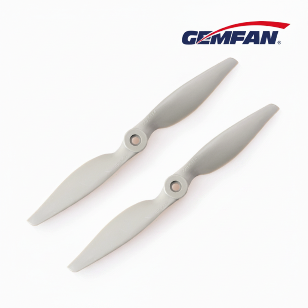 GEMFAN 1045MR (10X4.5) Glass Fiber Nylon Propeller, Gray (1 Pair-CW+CCW )