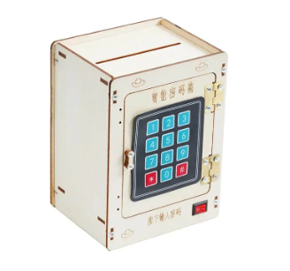 DIY Smart Password Box, Code Box Model, Scientific Toys for Teenagers, Assembled Educational Materials Kits for Children (A-47)