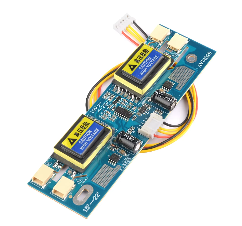 CCFL Inverter 4 lamp universal inverter 10v-30v lcd monitor 4 lamp for laptop 15-22 widescreen DIY electronic pcb board