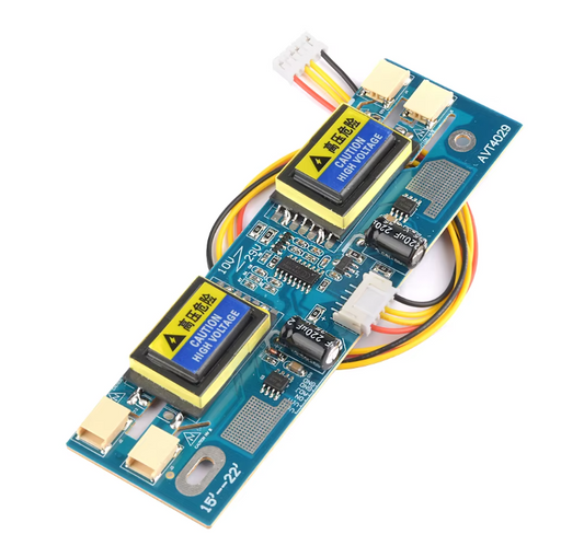 CCFL Inverter 4 lamp universal inverter 10v-30v lcd monitor 4 lamp for laptop 15-22 widescreen DIY electronic pcb board