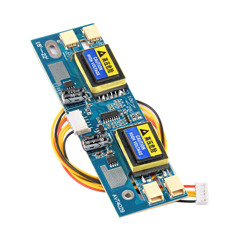 CCFL Inverter 4 lamp universal inverter 10v-30v lcd monitor 4 lamp for laptop 15-22 widescreen DIY electronic pcb board