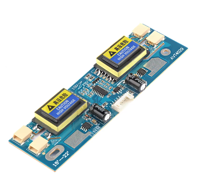 CCFL Inverter 4 lamp universal inverter 10v-30v lcd monitor 4 lamp for laptop 15-22 widescreen DIY electronic pcb board