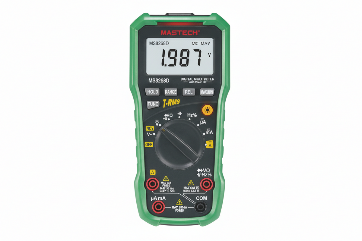Mastech MS8250D 6600 Counts Auto Ranging Digital Multimeter (Original)